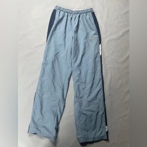 Vintage Puma Rare Sample Track Pants Mens M Navy Blue Nylon 80s Windbreaker Zip